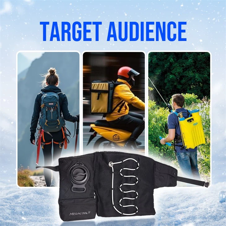 Backpack Cooler pad Backpack Cooler pad