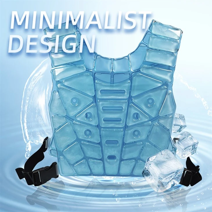 PCM dzesēšanas vestes pastāvīgai temperatūrai